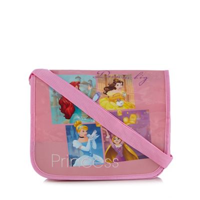 Pink 'Disney princess' messenger bag